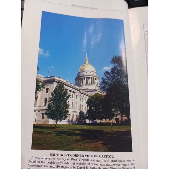 West Virginia Blue Book 2000 Vol. 82 by Darrell E. Holmes Hardback - Picture 6 of 6